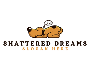 Sleeping Dog Dreaming  logo design