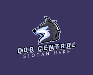 Wold Animal Dog logo design