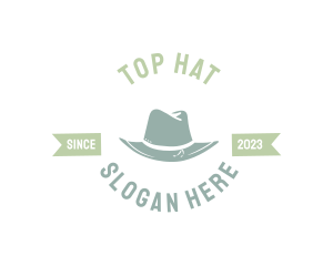 Hat Tailoring Fashion logo design