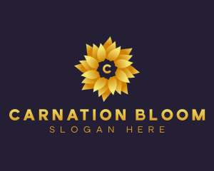 Botanical Flower Wellness logo design