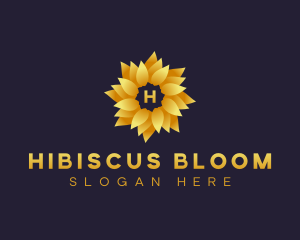 Botanical Flower Wellness logo design