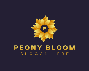 Botanical Flower Wellness logo design