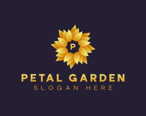 Botanical Flower Wellness logo design