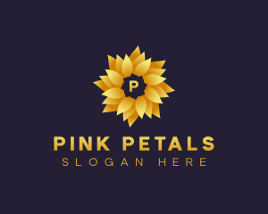 Botanical Flower Wellness logo design