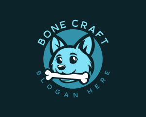 Bone Dog Puppy logo design