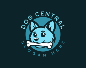 Bone Dog Puppy logo design