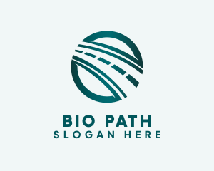 Green Highway Road logo design