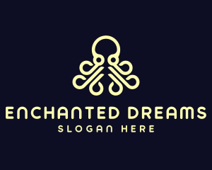 Ocean Aquatic Octopus logo design