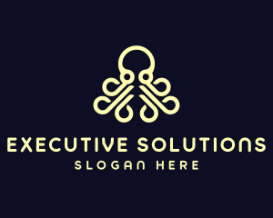 Ocean Aquatic Octopus logo design