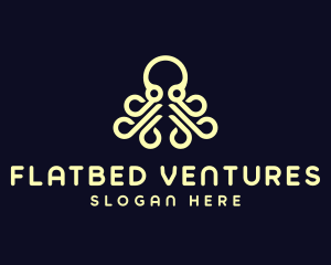 Ocean Aquatic Octopus logo design