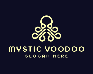 Ocean Aquatic Octopus logo design