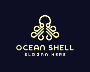 Ocean Aquatic Octopus logo