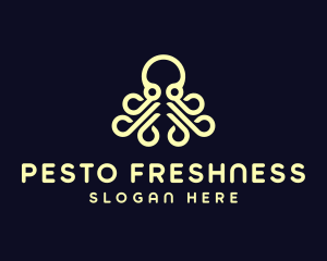 Ocean Aquatic Octopus logo design