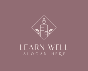 Candle Wellness Spa logo design