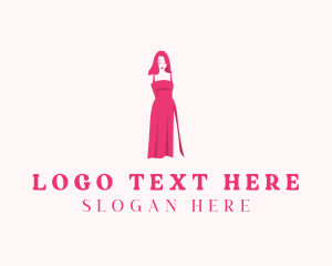 Woman Dress Fashionista logo