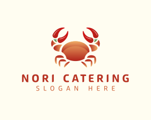 Chili Crab Seafood logo design