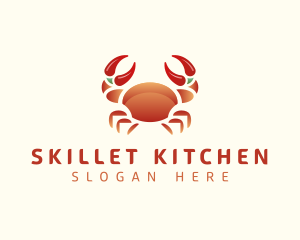 Chili Crab Seafood logo design