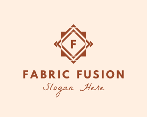 Geometric Tile Flooring logo design