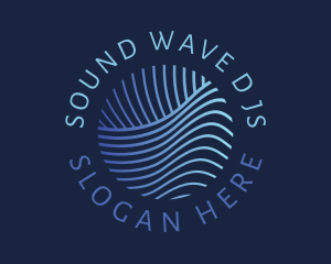 Blue Waves Technology logo design