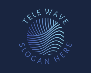 Blue Waves Technology logo design