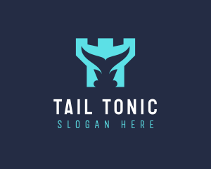 Tail Fin Castle Tower logo