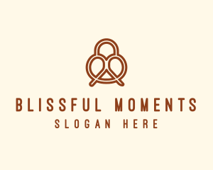 Pretzel Bread Bakery  logo design