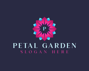 Flower Beauty Petals logo design