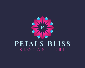 Flower Beauty Petals logo design