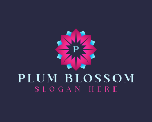 Flower Beauty Petals logo design