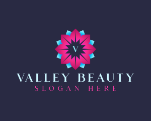 Flower Beauty Petals logo design