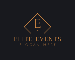 Luxurious Wedding Event Planner  logo design