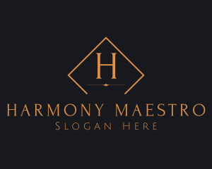 Luxurious Wedding Event Planner  logo design