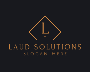 Luxurious Wedding Event Planner  logo design