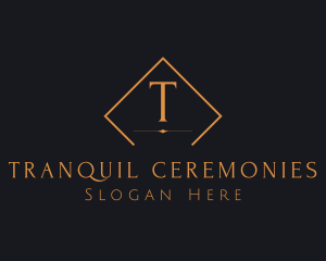 Luxurious Wedding Event Planner  logo design