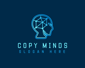 Artificial Mind Intelligence logo design