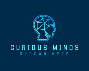 Artificial Mind Intelligence logo design