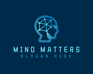 Artificial Mind Intelligence logo design