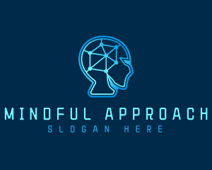 Artificial Mind Intelligence logo design