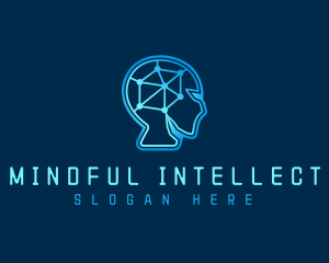 Artificial Mind Intelligence logo design