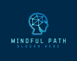 Artificial Mind Intelligence logo design