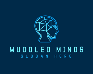 Artificial Mind Intelligence logo design