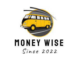 Yellow Kombi Van logo