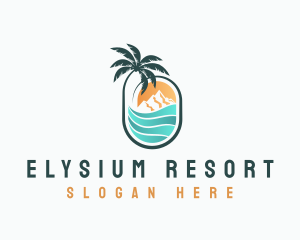 Resort Beach Mountain logo