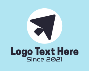 Click - Digital Cursor Tech logo design