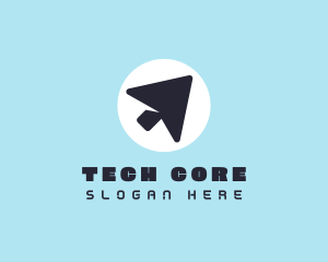 Digital Cursor Tech  logo design