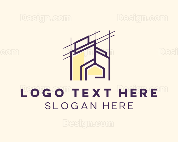 Home Architecture Construction Logo