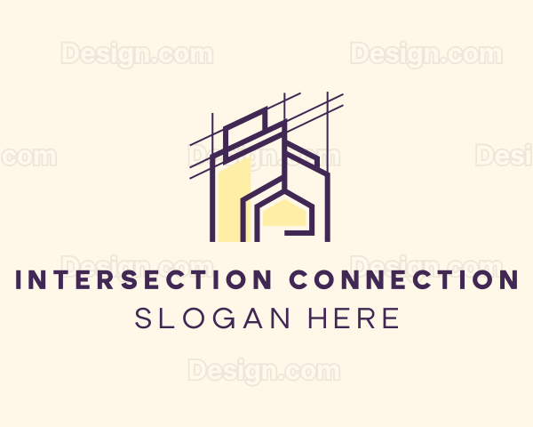 Home Architecture Construction Logo