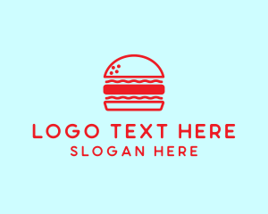 Red Burger Restaurant  Logo