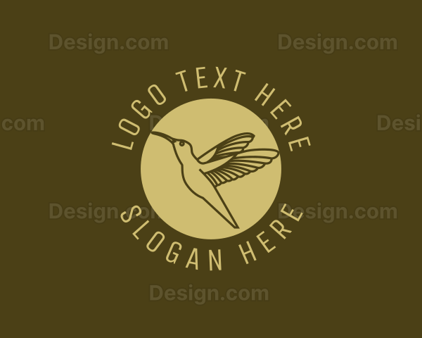 Humming Bird Pet Logo