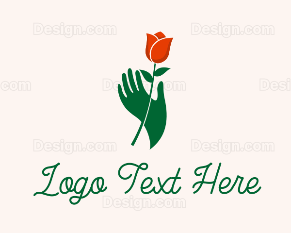 Hand Rose Wellness Logo